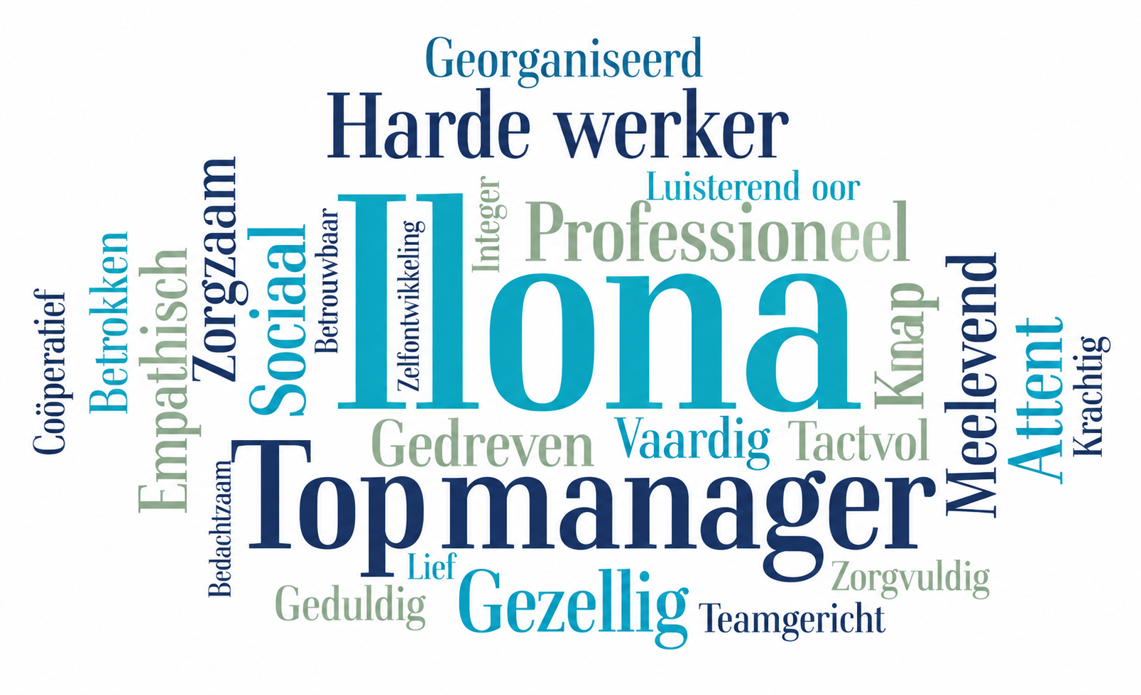 Persoonlijke eigenschappen en kwaliteiten van Ilona